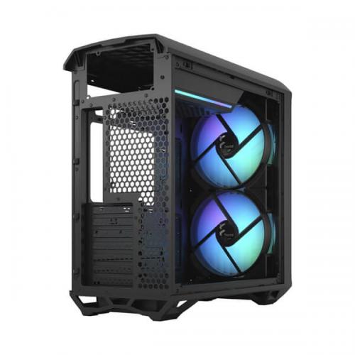 Fractal Design Torrent Compact TG Light Tint RGB (E-ATX) Mid Tower Cabinet (Black)