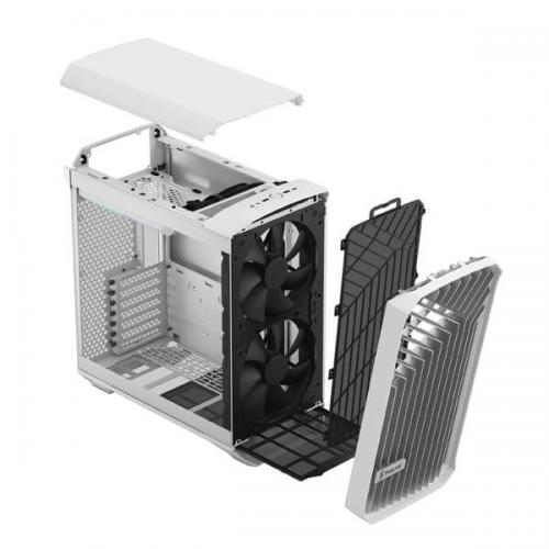 Fractal Design Torrent Compact TG Clear Tint (E-ATX) Mid Tower Cabinet (White)