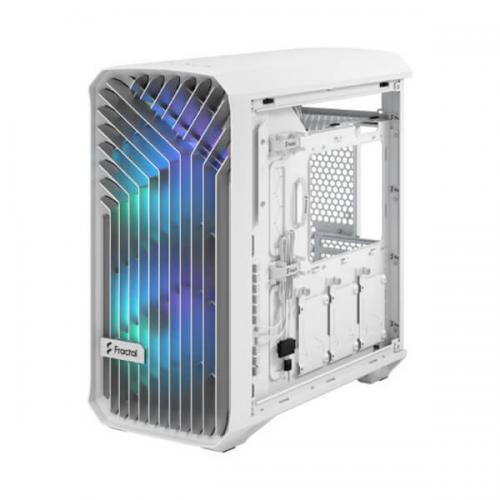 Fractal Design Torrent Compact RGB TG Clear Tint (E-ATX) Mid Tower Cabinet (White)