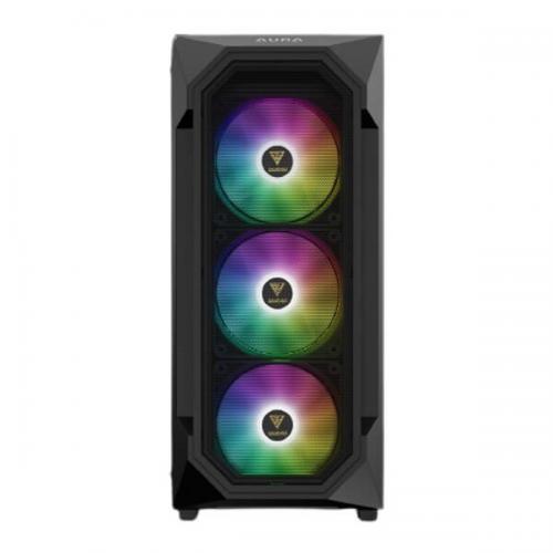 Gamdias Aura GC1 Elite V2 ARGB (ATX) Mid Tower Cabinet (Black)