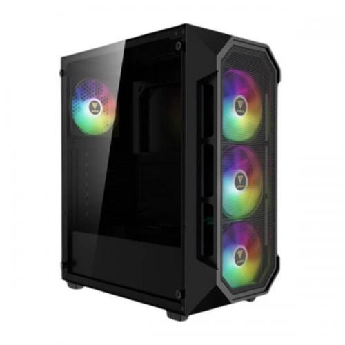 Gamdias Aura GC1 Elite (ATX) Mid Tower Cabinet (Black)