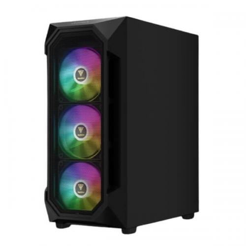 Gamdias Aura GC1 Elite (ATX) Mid Tower Cabinet (Black)