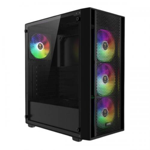 Gamdias Aura GC2 Elite (ATX) Mid Tower Cabinet (Black)