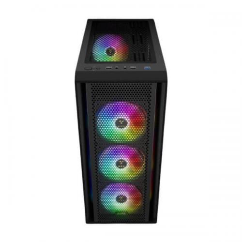 Gamdias Aura GC2 Elite (ATX) Mid Tower Cabinet (Black)