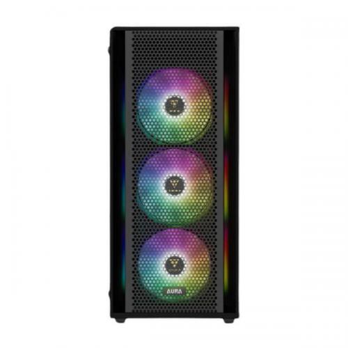 Gamdias Aura GC2 Elite (ATX) Mid Tower Cabinet (Black)