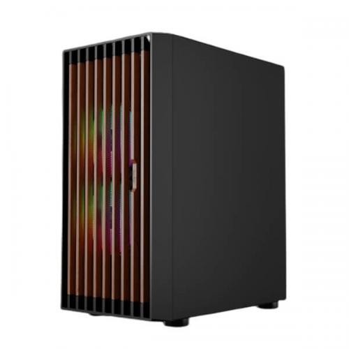 Gamdias Aura GC4 ARGB (ATX) Mid Tower Cabinet (Black)