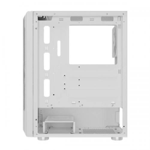 Gamdias Aura GC6 WH ARGB (ATX) Mid Tower Cabinet (White)