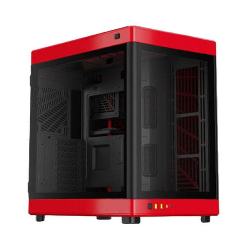 Gamdias Neso P1 BR (E-ATX) Full Tower Cabinet (Black and Red)