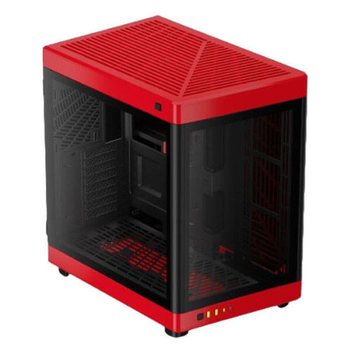 Gamdias Neso P1 BR (E-ATX) Full Tower Cabinet (Black and Red)