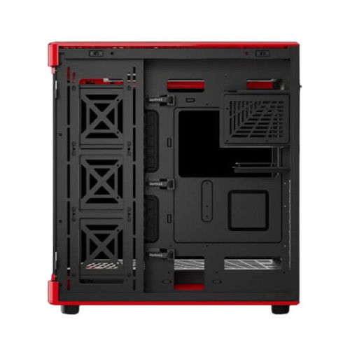 Gamdias Neso P1 BR (E-ATX) Full Tower Cabinet (Black and Red)