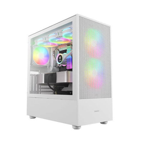 Gamdias Talos E3 Mesh Elite ARGB (E-ATX) Mid Tower Cabinet (White)