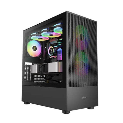 Gamdias Talos E3 Mesh Elite ARGB (E-ATX) Mid Tower Cabinet (Black)