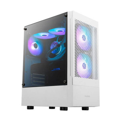 Gamdias Talos E3 Mesh ARGB (ATX) Mid Tower Cabinet (White)