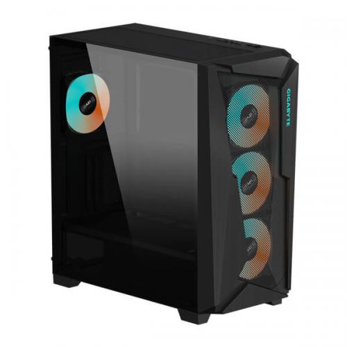 Gigabyte C301 Glass V2 ARGB (E-ATX) Mid Tower Cabinet (Black)