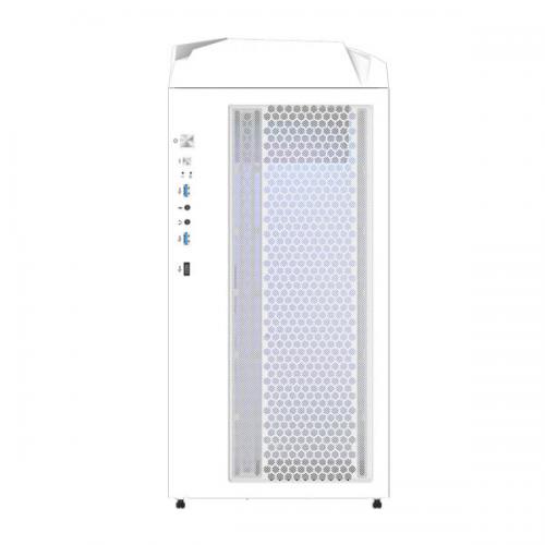 Gigabyte C301 Glass V2 ARGB (E-ATX) Mid Tower Cabinet (White)