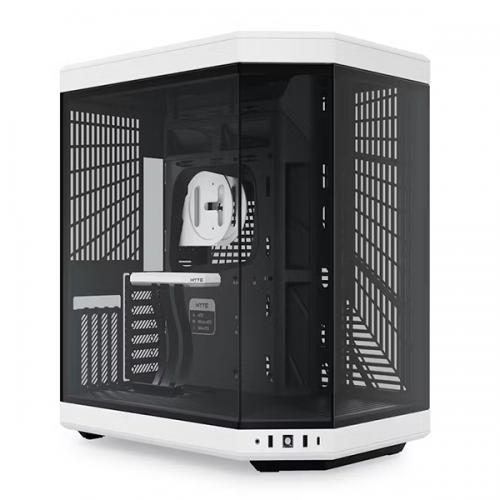 Hyte Y70 (E-ATX) Mid Tower Cabinet (Black and White)