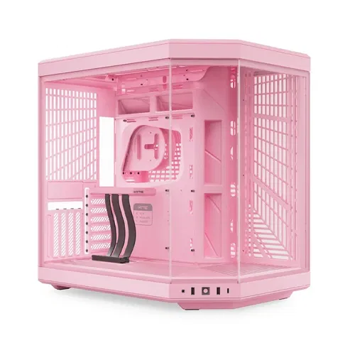 HYTE Y70 E-ATX Mid Tower Strawberry Milk Case