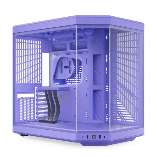 HYTE Y70 E-ATX Mid Tower Taro Milk Case