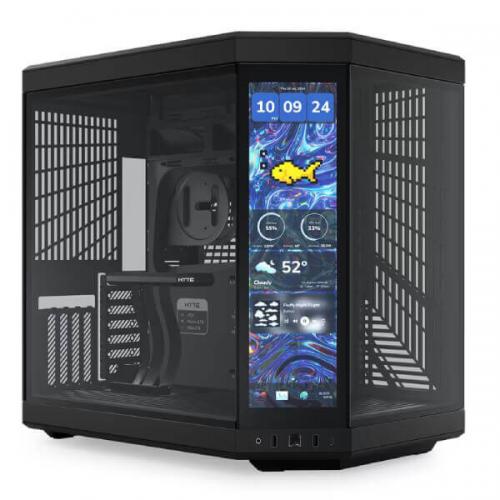 Hyte Y70 touch infinite (E-ATX) Mid Tower Cabinet (Black)