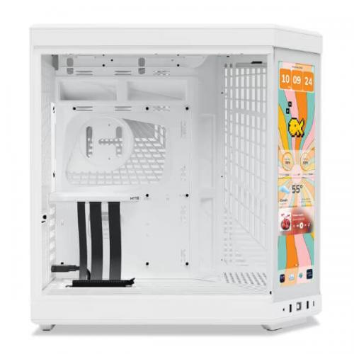 Hyte Y70 touch infinite (E-ATX) Mid Tower Cabinet (Snow White)