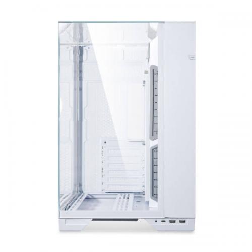 Lian Li O11 Vision (E-ATX) Mid Tower Cabinet (White)