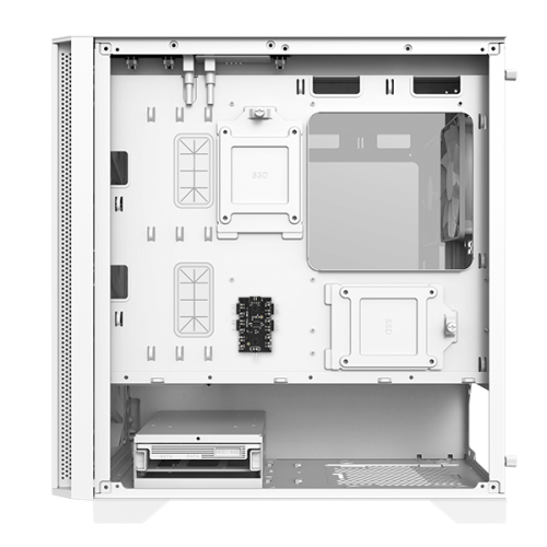 Montech Air 100 ARGB (M-ATX) Mini Tower Cabinet (White)