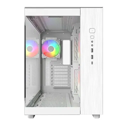 MONTECH King 65 Pro ARGB ATX Mid Tower White Case