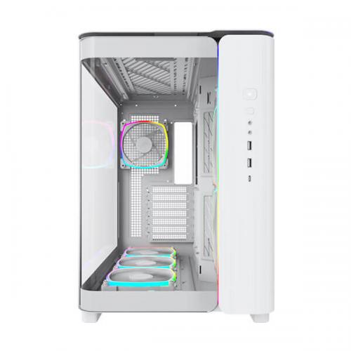 Montech King 95 Pro ARGB (ATX) Mid Tower Cabinet (White)