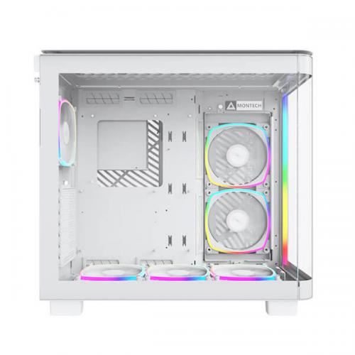 Montech King 95 Pro ARGB (ATX) Mid Tower Cabinet (White)