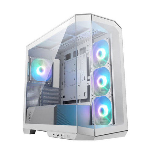 MSI MAG PANO M100R PZ ARGB (M-ATX) Mid Tower Cabinet (White)