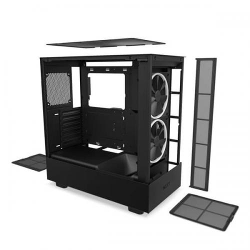 Nzxt H5 Elite (E-ATX) Mid Tower Cabinet (Black)