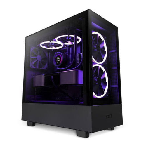 Nzxt H5 Elite (E-ATX) Mid Tower Cabinet (Black)