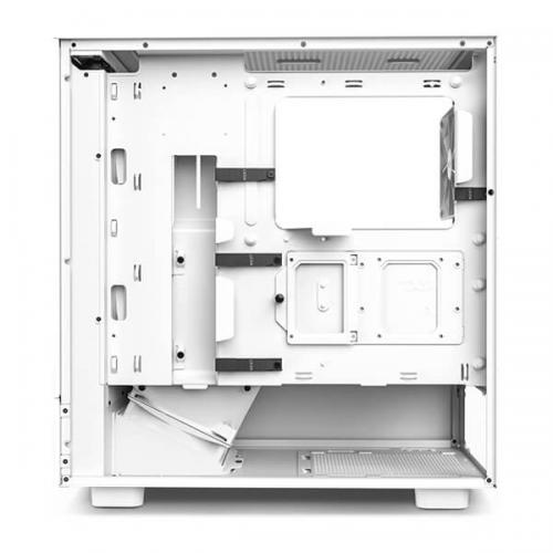 Nzxt H5 Flow (E-ATX) Mid Tower Cabinet (White)