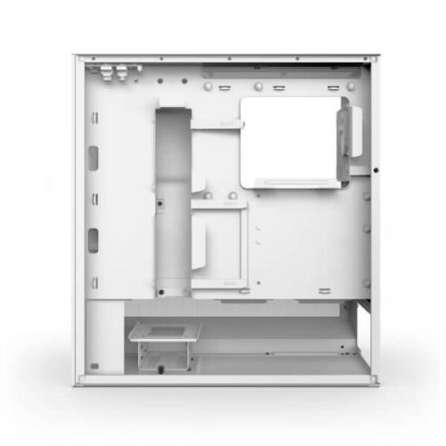 Nzxt H5 Flow 2024 Edition E-ATX White Mid Tower Case