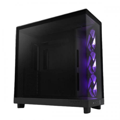 Nzxt H6 Flow RGB (ATX) Mid Tower Cabinet (Black)