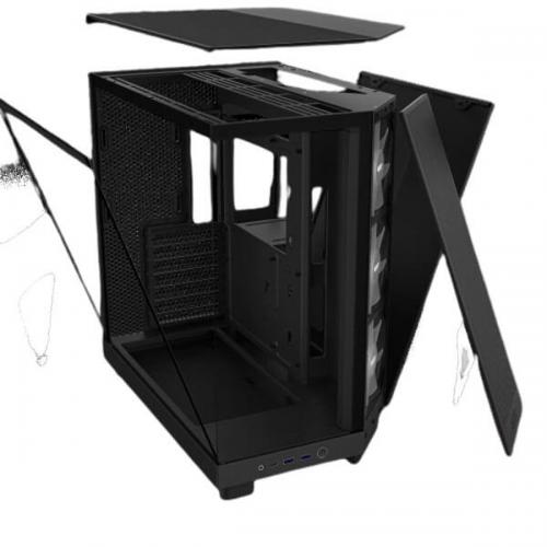 Nzxt H6 Flow RGB (ATX) Mid Tower Cabinet (Black)