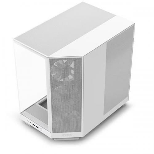 Nzxt H6 Flow RGB (ATX) Mid Tower Cabinet (White)