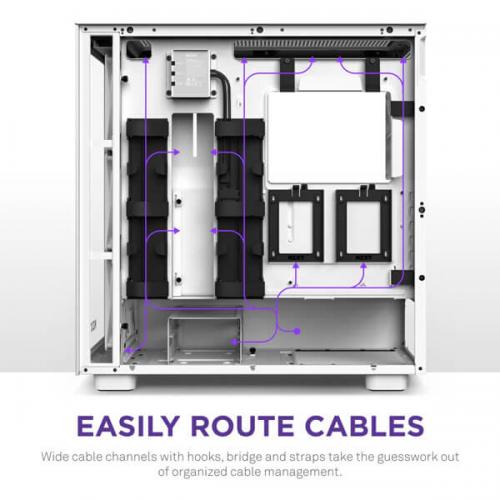 Nzxt H7 Elite (ATX) Mid Tower Cabinet (White)