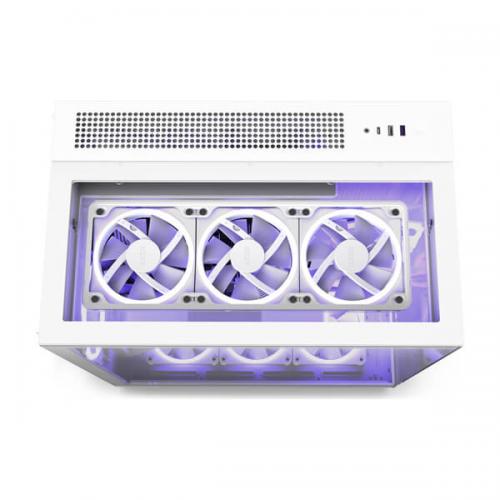 Nzxt H9 Elite (ATX) Mid Tower Cabinet (White)