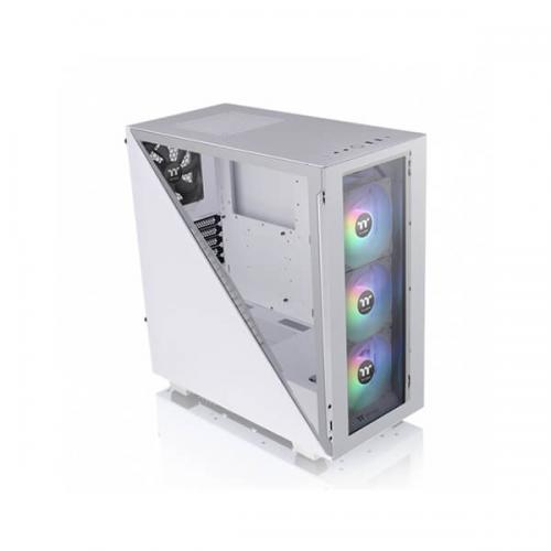 Thermaltake Divider 300 TG Snow ARGB Mid Tower Cabinet (White)