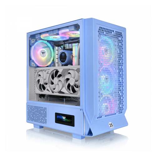 Thermaltake Ceres 330 TG ARGB Mid Tower Cabinet (Hydrangea Blue)