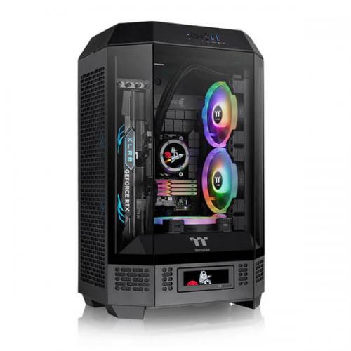 Thermaltake The Tower 300 (M-ATX) Mini Tower Cabinet (Black)