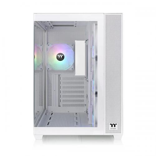 Thermaltake View 380 TG ARGB Snow (ATX) Mid Tower Cabinet (White)