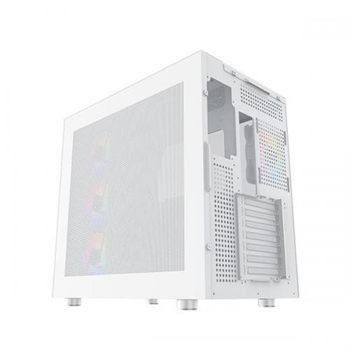 Xigmatek Aqua Ultra Arctic ARGB (E-ATX) Mid Tower Cabinet (White)