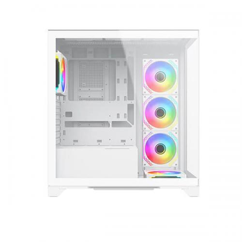 Xigmatek Endorphin Ultra Arctic ARGB (E-ATX) Mid Tower Cabinet (White)