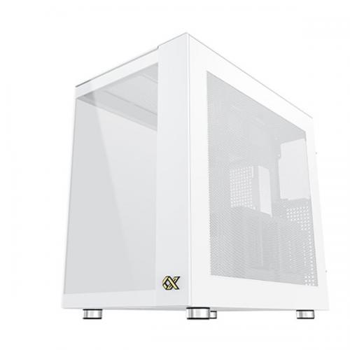 Xigmatek Aqua Ultra Air Arctic ARGB (E-ATX) Mid Tower Cabinet (White)