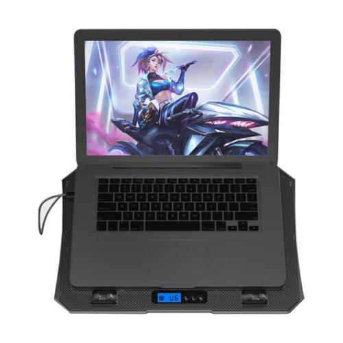 Ant Esports NC210 RGB Gaming Laptop Cooler (Black)