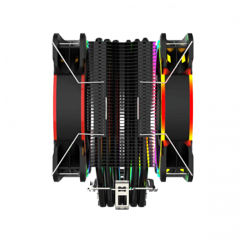 Alseye Halo H120D V2.0 PWM RGB 120mm CPU Air Cooler (Black)