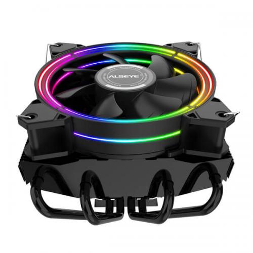 Alseye Halo H120T RGB 120mm CPU Air Cooler (Black)