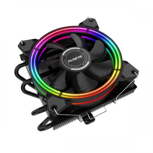 Alseye Halo H120T RGB 120mm CPU Air Cooler (Black)